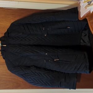 Gallery New York Women's Black Quilted Jacket